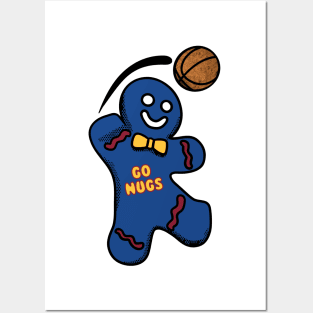 Denver Nuggets Gingerbread Man Posters and Art